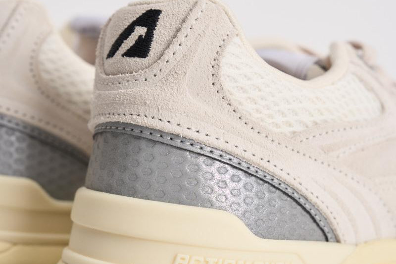 Sneakers donna Hyperway Low bianca e grigia HYLW UM10 AUTRY 