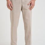 Pantalone uomo Portofino beige PORTOFINOD 40012123 BRIGLIA 