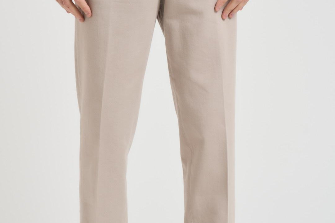 Pantalone uomo Portofino beige PORTOFINOD 40012123 BRIGLIA 