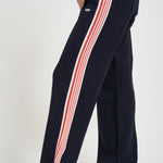 Pantalone donna in maglia blu PAPW 029B AUTRY 