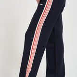 Pantalone donna in maglia blu PAPW 029B AUTRY 