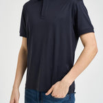 Polo uomo blu a manica corta EM005492 AF24839UB118 EMPORIO ARMANI 