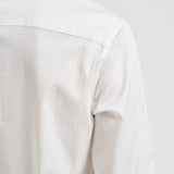 Camicia uomo in popeline bianca EM005123 AF23800U0002 EMPORIO ARMANI 