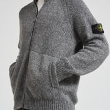 Cardigan uomo Fancy Yarn Mouliné grigio 5100051 S00N1V0M6B STONE ISLAND 