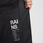 Giacca uomo impermeabile nera 15770 01 RAINS 