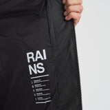 Giacca uomo impermeabile nera 15770 01 RAINS 