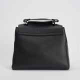 Borsa donna Sveva Soft Piccol a mano in pelle con tracolla nera B01999SOF NERO ORCIANI 