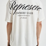 T-shirt uomo girocollo bianca 41201 072FLATWHITE REPRESENT 