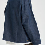 Giacca uomo corto in denim blu MCA1105 IN71 BARBOUR 