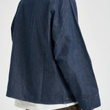 Giacca uomo corto in denim blu MCA1105 IN71 BARBOUR 