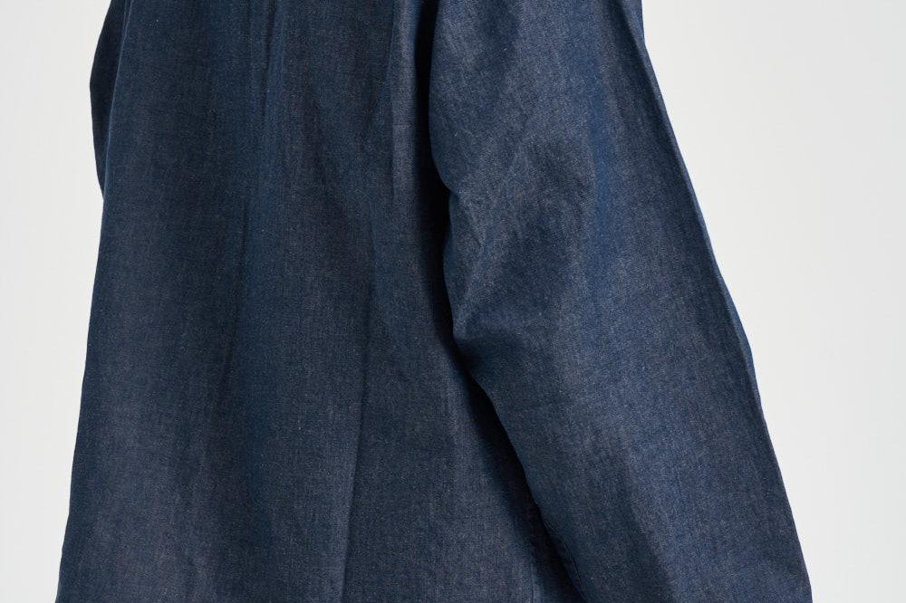 Giacca uomo corto in denim blu MCA1105 IN71 BARBOUR 