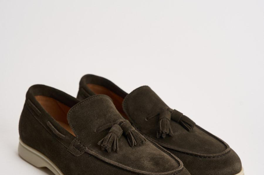 Mocassino uomo marrone scuro 5789 REPELLO CALFLODEN BERWICK 