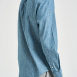 Camicia uomo in denim chiaro 710548538 001 RALPH LAUREN 