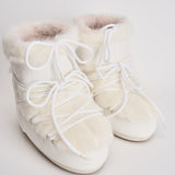 Stivale donna Low Faux Fur bianco 1409390 A002WHITE MOON BOOT 