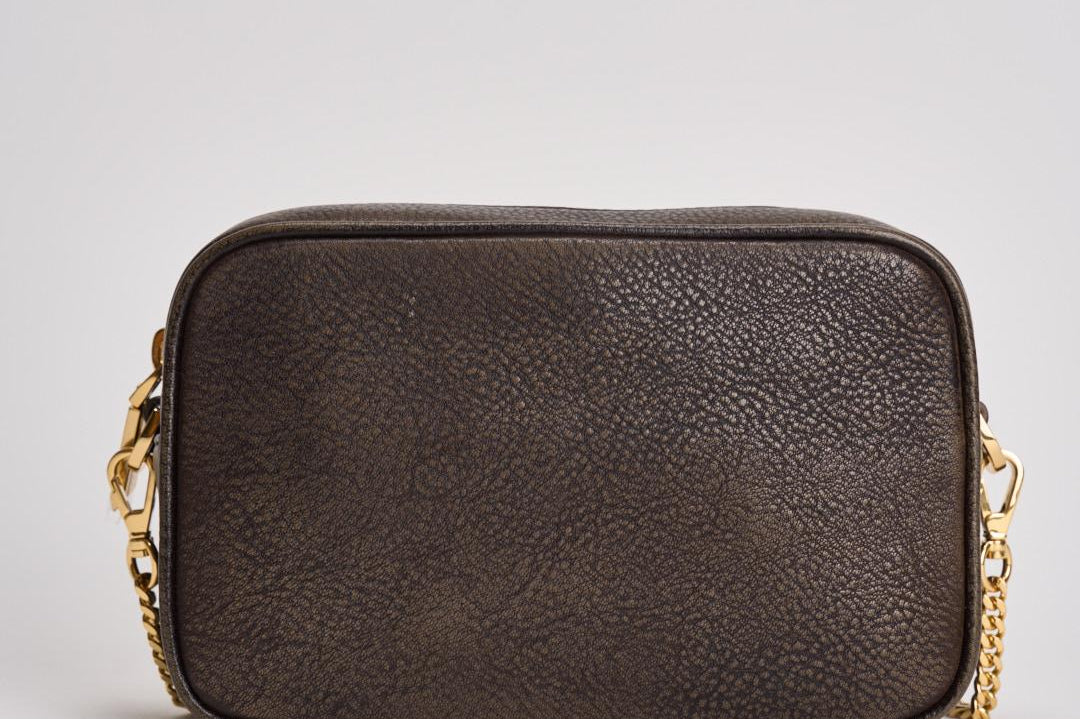 Borsa donna mini star bag moro GWA00228 A00075955357 GOLDEN GOOSE 