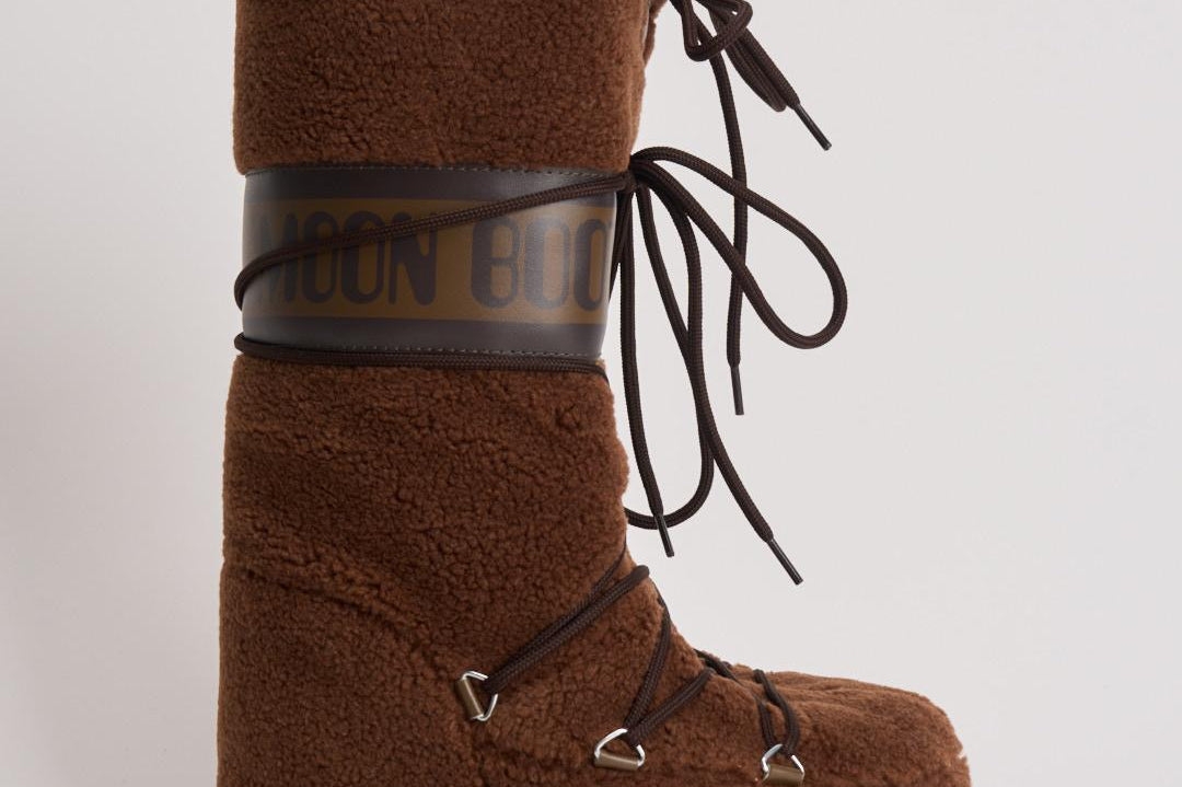 Stivale donna da neve teddy marrone 1403080 M004BROWN MOON BOOT 