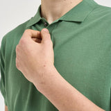 Polo uomo in maglia verde acqua M060526 1310 ACCADEMIE TESSILI 