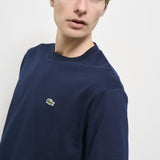T-shirt uomo girocollo blu TH7318 166 LACOSTE 