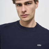 T-shirt uomo girocollo blu TSPM A7CB AUTRY 
