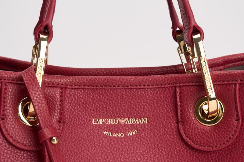 Borsa a mano donna in pelle rossa EW000361 AF12036M5068 EMPORIO ARMANI 