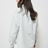 Camicia donna celeste in cotone 211891420 001 RALPH LAUREN 