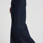 Jeans palazzo in denim donna LPE10V86 BLU NINE IN THE MORNING 