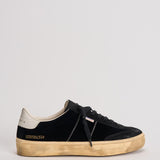 Sneakers uomo Soul-Star in velluto nere GMF00464 F00505590415 GOLDEN GOOSE 