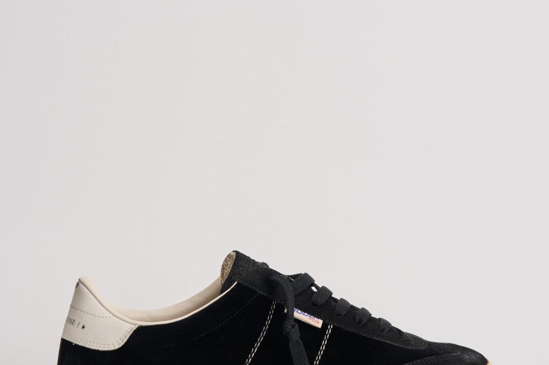 Sneakers uomo Soul-Star in velluto nere GMF00464 F00505590415 GOLDEN GOOSE 