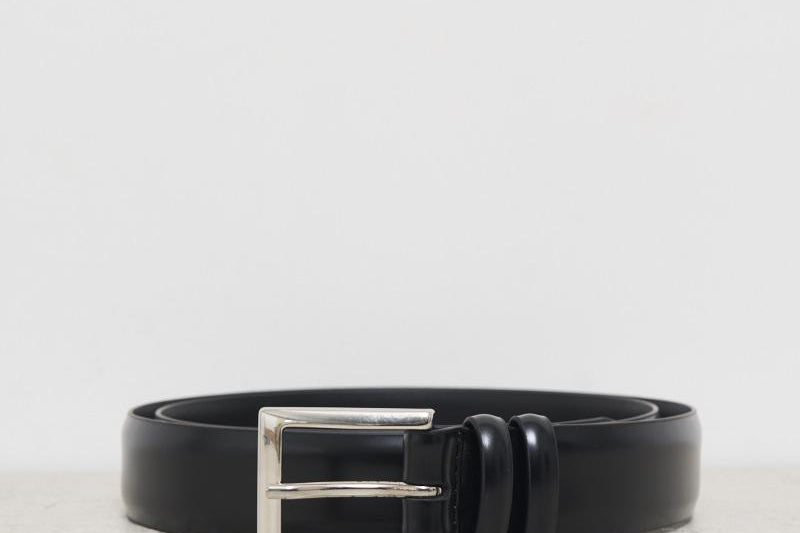 Cintura classica uomo in pelle U03201 NERO ORCIANI 