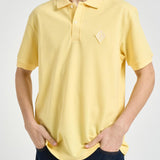 Polo uomo a manica corta gialla PH0034 107 LACOSTE 