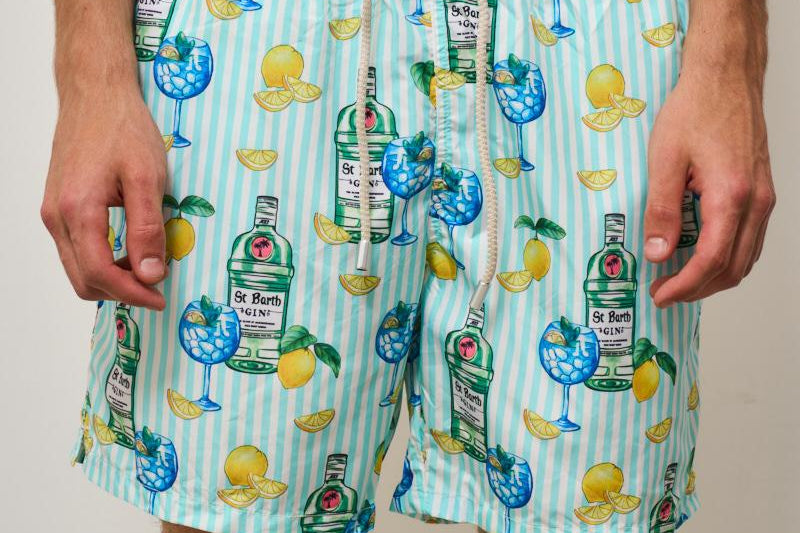Costume uomo Gin tonic a righe GINSTYLESTRIPES S56 MC2 SAINT BARTH 
