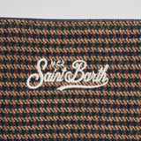 Pochette donna Parisienne Wool Pied de Poule verde PARISIENNE WLPDP5161 MC2 SAINT BARTH 