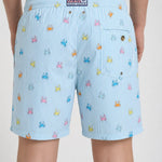 Costume uomo Granchi a righe azzurro PINCHYMULTISTRIPES 30 MC2 SAINT BARTH 