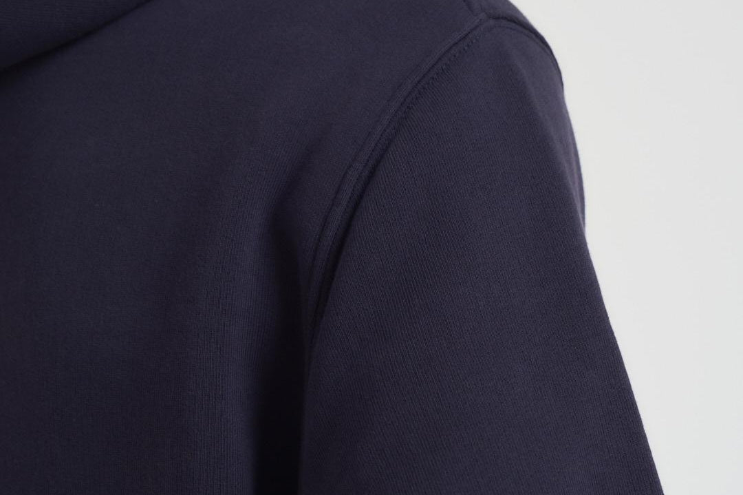 Felpa uomo con cappuccio blu HOPM A2JB AUTRY 