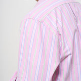 Camicia uomo a righe rosa Oxford 710928918 004 RALPH LAUREN 