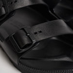 Sandalo uomo Arizona gomma nero 129421 BLACK BIRKENSTOCK 