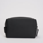 Borsa da toilette Wash Bag Small impermeabile nera 15580 01 RAINS 