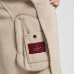 Cappotto uomo monopetto midi beige F09MUC952D 33023 MONTECORE 