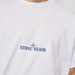 T-shirt uomo girocollo bianca 21002RC S0137V0001 STONE ISLAND 