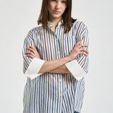 Camicia donna Gracia a righe Y6SK54 RG104 SEMICOUTURE 
