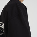 Felpa uomo girocollo nera OCM41115 BLACK REPRESENT 