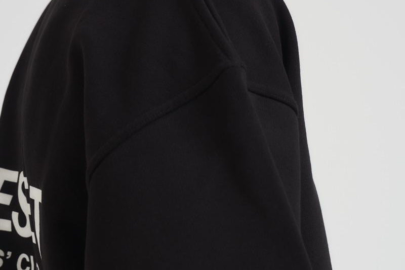 Felpa uomo girocollo nera OCM41115 BLACK REPRESENT 