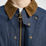 Giacca uomo corto in denim blu MCA1105 IN71 BARBOUR 