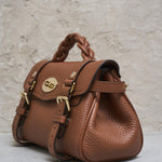 Borsa donna marrone Alexa mini RL6595 736G653 MULBERRY 