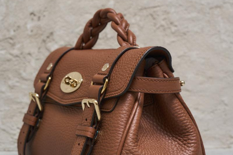 Borsa donna marrone Alexa mini RL6595 736G653 MULBERRY 