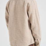 Camicia Lennon Bouclé avorio uomo 1000547 215 LES DEUX 