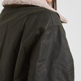 Giubbotto donna Green Maxine cerato verde oliva LWX1488 OL99 BARBOUR 