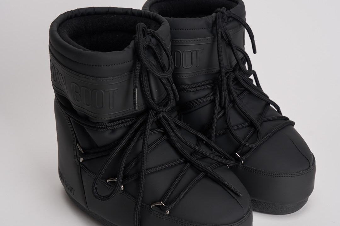 Stivale donna Icon Low Rubber nero 1409380 N001BLACK MOON BOOT 