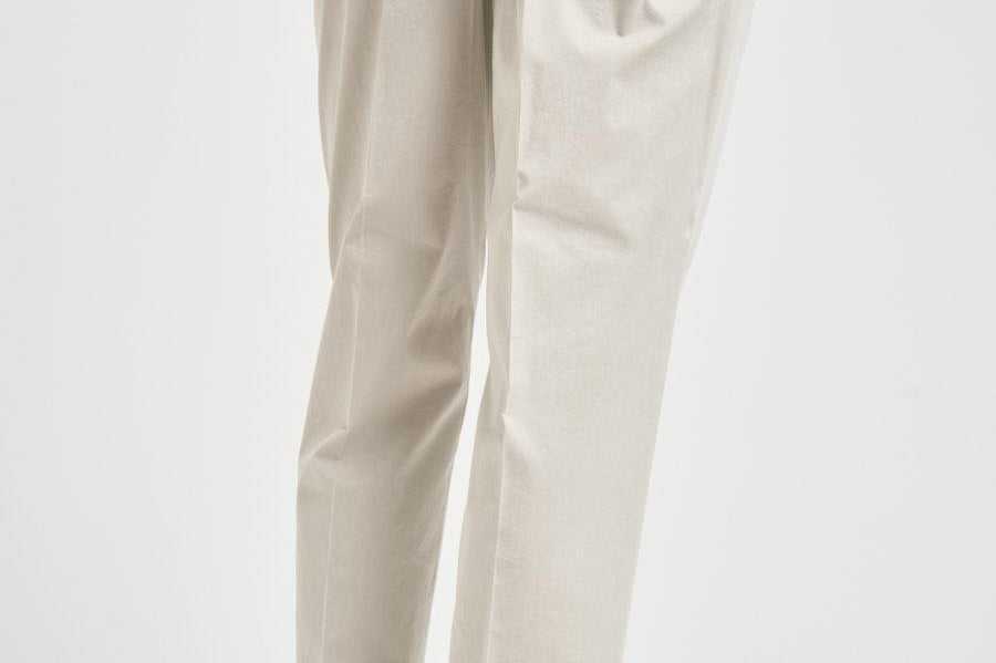 Pantalone uomo gamba dritta panna ARECHI 108104 SANTANIELLO 