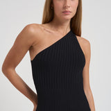 Abito midi monospalla donna KELLIE BLACK IRO 